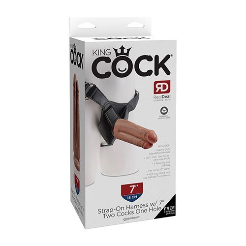 Two Cocks One Hole 7″ Pipedream PD5644-22