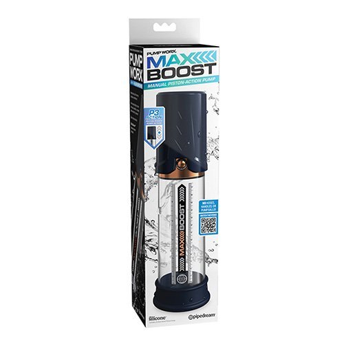 Max Boost Blue Clear Pipedream PD3249-25