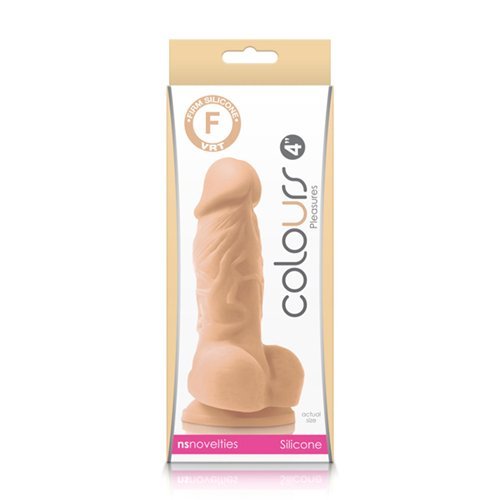 NSN-0404-11 4″ Dildo White
