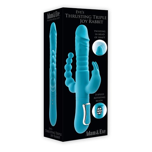 Thrusting Triple Joy Rabbit Adam & Eve