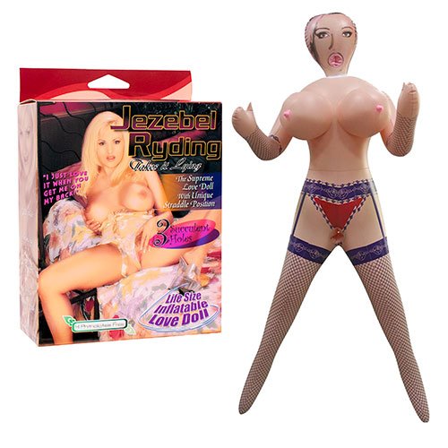 Jezebel Ryding Doll Takes it Lying