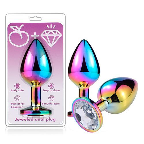 Small Chromatic Metal Anal Plug