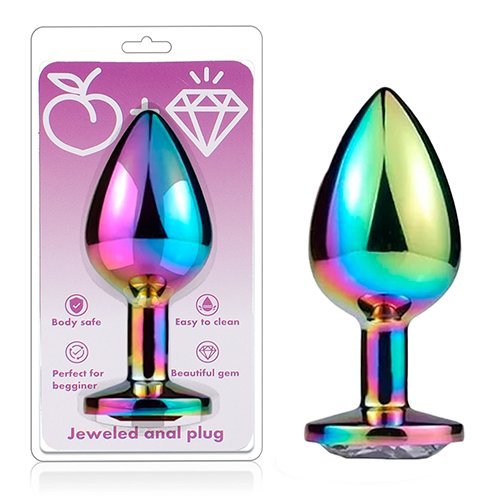 Large Chromatic Metal Anal Plug
