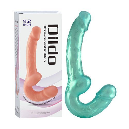 Metallic Strapless Double Head Dildo